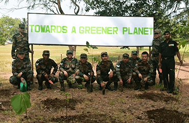 Plantation Drives with Indian Army
